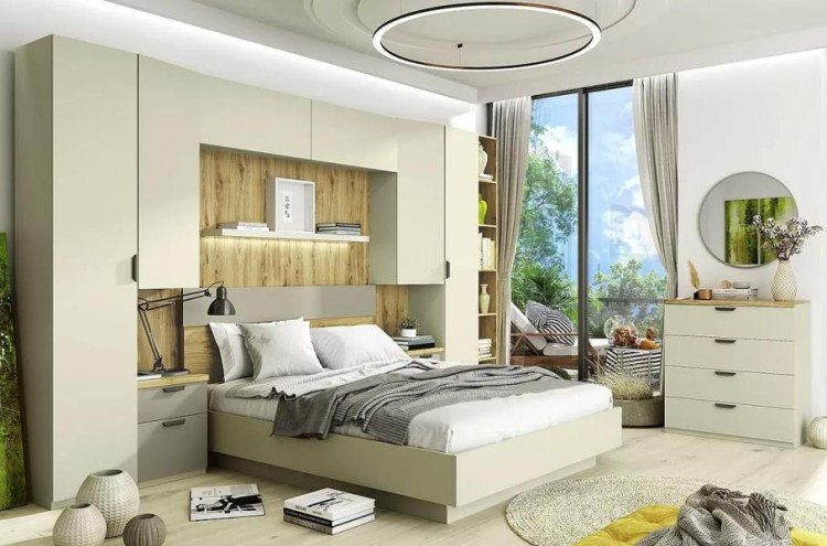 Кровать двуспальная Modern (Модерн) с подъемником