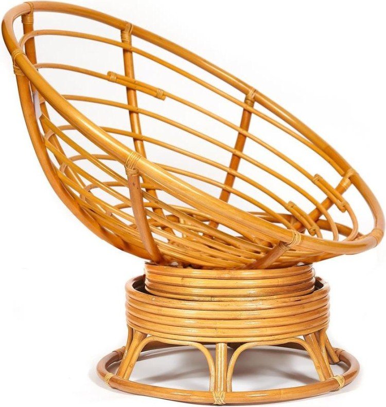 Кресло-качалка Papasan (Папасан) w 23/01 B с подушкой